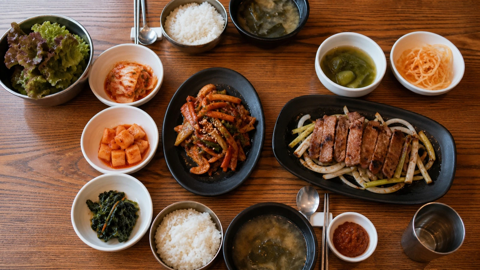 How to Order in a Korean Restaurant (Tablets, Bells and All) — editorial photo