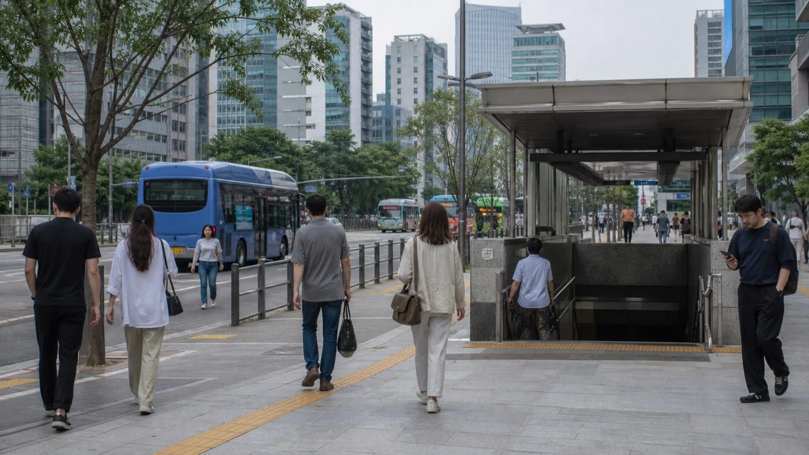 Riding the Seoul Subway Like a Local — editorial photo